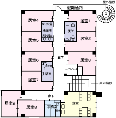 グループホーム第二朋寿 居室