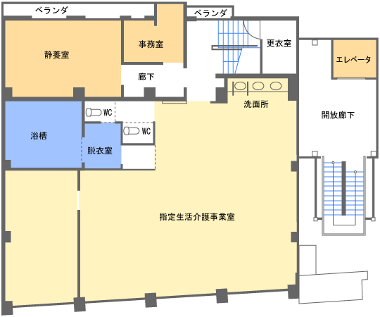 第五朋寿　平面図